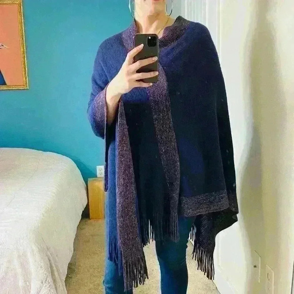 Hand Made Purple and gold Tunic - All Sizes - Picture 5 of 7